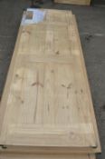 *Six Panel Knotty Pine Internal Door 686mm x 1981m