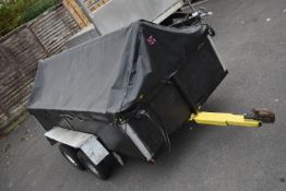 Twin Axel (246cm x 123cm Box) 480cm x 214cm Total Aluminum Body with Fitted Cover