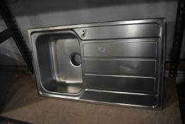 *Stainless Steel One Bowl Sink