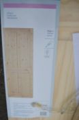 *Four Panel Knotty Pine Internal Door 762mm x 1981