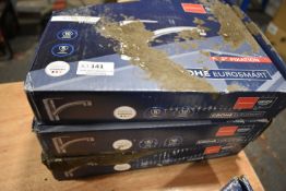 *Three Chrome Mixer Taps