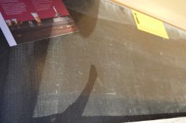 *Encore Bow End Breakfast Bar Black Sparkle 2400x900x44mm