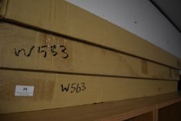 * Three Boxes of Bathroom Light Fittings