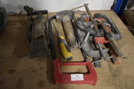 * Assortment of Tools including Clamps, Hammers, Screwdrivers etc