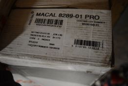 Roll of Approx 130cm x 50m Grey Vinyl - Unopened