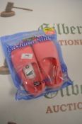 Pair of 32 Degrees Cool Youth Cushion Sliders Small 10 - 11 Pink