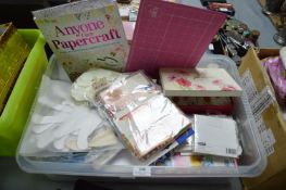 Storage Box Containing Greetings Card (Blanks) plu