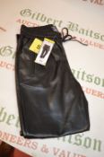 *Pair of Hillary Radley Faux Leather Trousers Black Size: Small