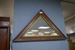 Triangular Framed Mirror