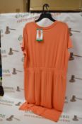*Mondetta Ladies One Piece Dress Orange Size: XL