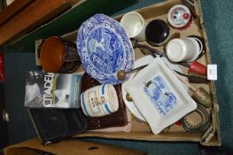 Pottery Items plus Cutlery Set & oddments