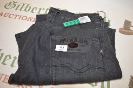 *Pair of Replay Stonewashed Jeans - Grey Size 36 x 32