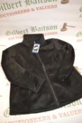 *32 Degrees Heat Black Full zip Ladies Hoodie Size: Large