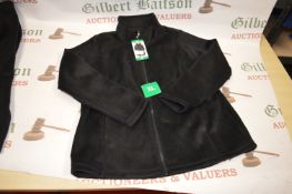 *32 Degrees Ladies Full Zip Fleece Top - Black Size XL