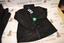 *32 Degrees Ladies Full Zip Fleece Top - Black Size XL