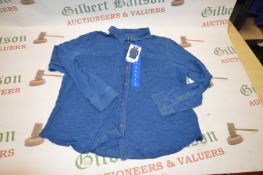 *32 Degrees Cool Ladies Denim Top Blue Size Large