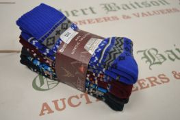 *Kiku Nordic Collection 4 Pack Boot Socks Size 7-11