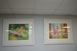 Two Signd Framed Prints by T. Nutkin