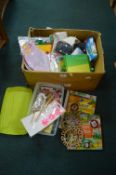 Large Box of Crafting items, Card Making Accessori