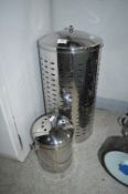 Steel Laundry Bin and Bathroom Bin