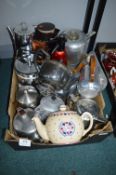 Assorted Teapots Including Picquot Ware