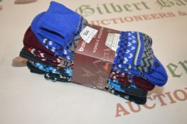 *Kiku Nordic Collection 4 Pack Boot Socks Size 7-11