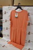 *Mondetta Ladies One Piece Dress Orange Size: XL