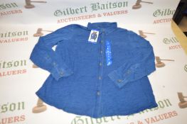 *32 Degrees Cool Ladies Denim Top Blue Size Large