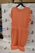 *Mondetta Ladies One Piece Dress Orange Size: Large