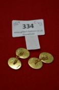 Pair of 18ct Gold Cufflinks 5.4g