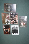 Six Small Metal Peaky Blinder and Movie Signs