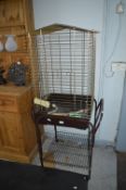 Metal Framed Parrot Cage