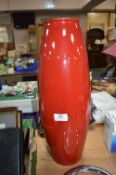 Big Red Vase