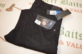 *Pair of Replay Easy Stretch Black Jeans Size: 34 x 32
