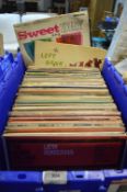 Mixed Oldies and Other 12” LP Records (crate not included)