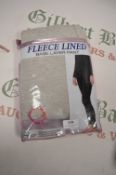 *32 Degrees Ladies Two Pack Fleece Lined Base Layer Leggings - Grey