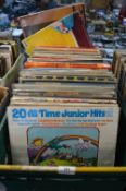 Mixed Pop and Oldies 12” LP Records