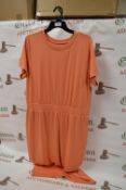 *Mondetta Ladies One Piece Dress Orange Size: Large