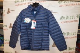 *32 Degrees Heat Short Down Jacket with Hood Size: Medium - Navy