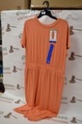 *Mondetta Ladies One Piece Dress Orange Size: Large