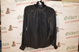 *Hillary Radley Long Sleeve Top Black - Small