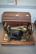 Vintage Singer Electric Sewing Machine with Case