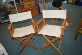 Pair of Directors Chairs