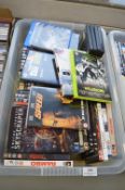 Storage Box Containing DVDs and Blu-rays
