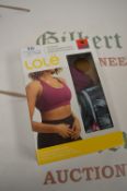 *Lole Two Pack Sports Bra Set Size: Medium