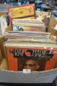 Two Boxes of Mixed Oldies 12” LP Records and Boxsets