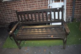 Two Seat Wooden Garden Bench