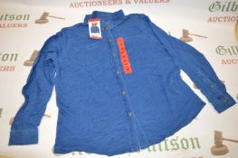 *32 Degrees Cool Ladies Denim Style Shirt Blue Size: Medium