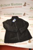 *32 Degrees Heat Black Full zip Ladies Hoodie Size: Large