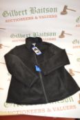 *32 Degrees Heat Black Full zip Ladies Hoodie Size: Large